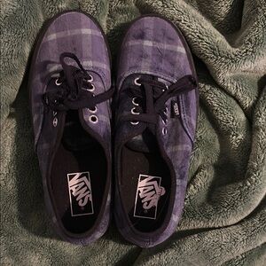 Vans Checkered Navy Sneakers